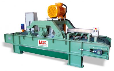 RMV 1000 drawbridge multi-disc edging machine