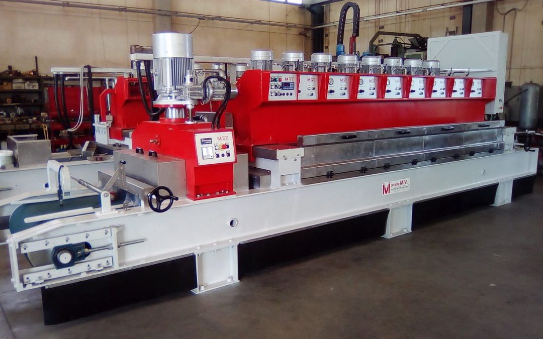 Lucidatrice SemiAutomatica LMV 650 1+8