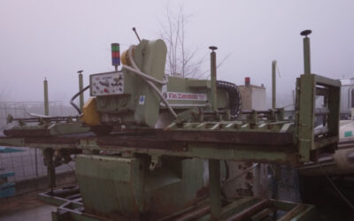 Used single-disc horizontal cross-cutting machine’s F.lli Zambon model ARI
